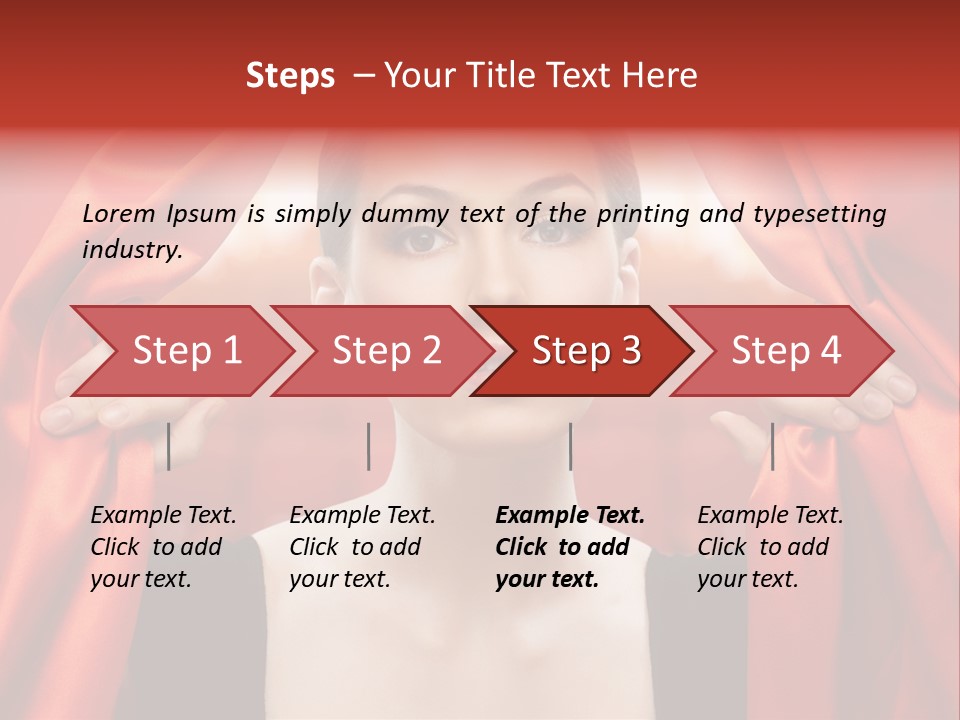 Backstage Beauty Human PowerPoint Template