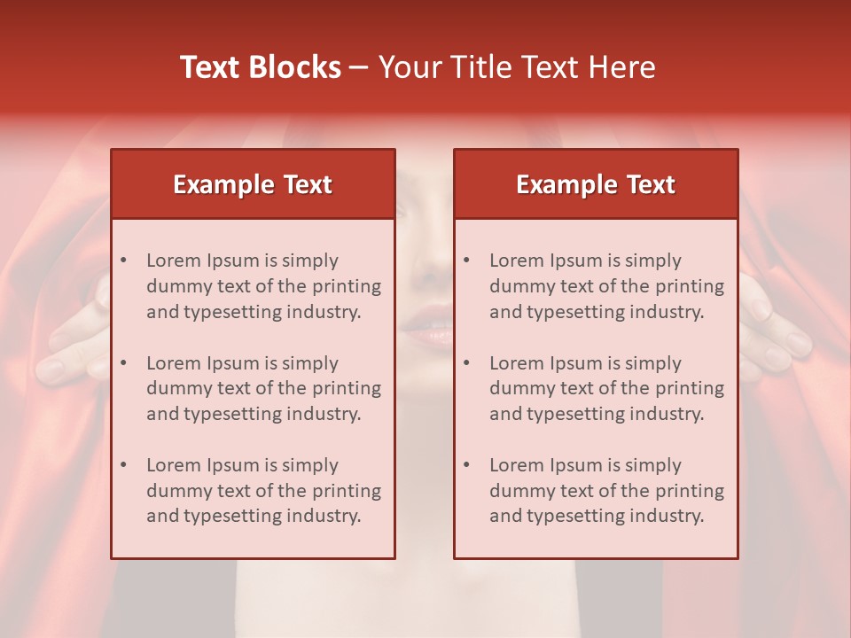 Backstage Beauty Human PowerPoint Template