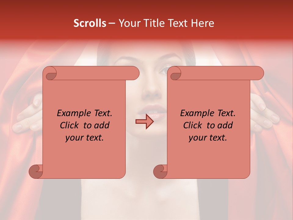 Backstage Beauty Human PowerPoint Template