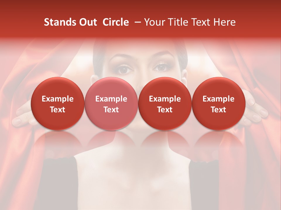Backstage Beauty Human PowerPoint Template