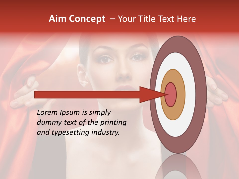 Backstage Beauty Human PowerPoint Template