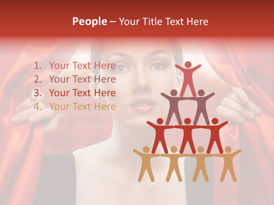 Backstage Beauty Human PowerPoint Template