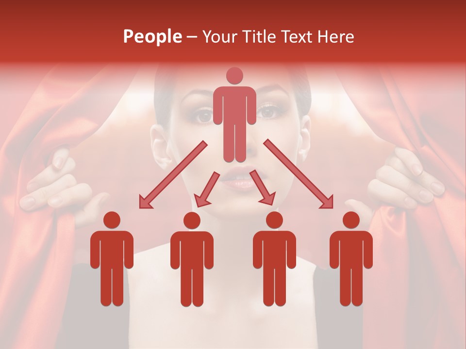 Backstage Beauty Human PowerPoint Template