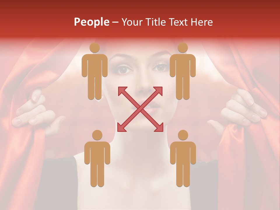 Backstage Beauty Human PowerPoint Template