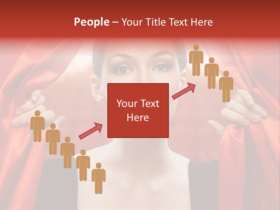 Backstage Beauty Human PowerPoint Template