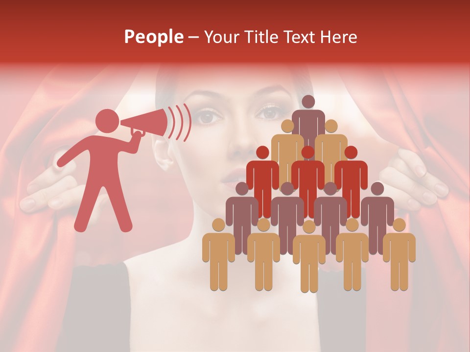 Backstage Beauty Human PowerPoint Template