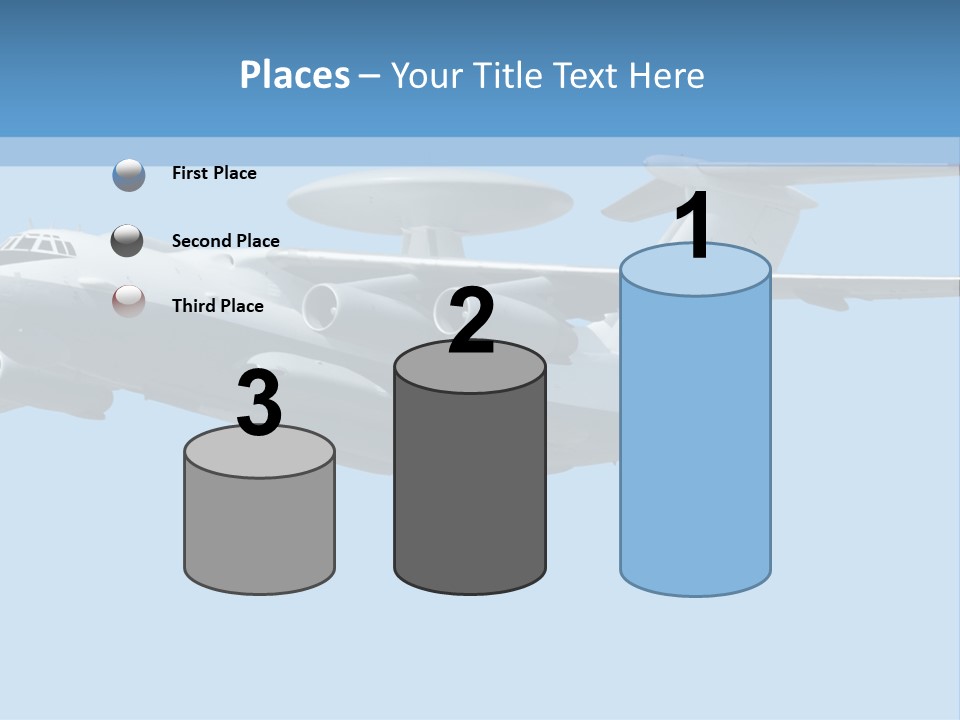 Aircraft Large Plane PowerPoint Template