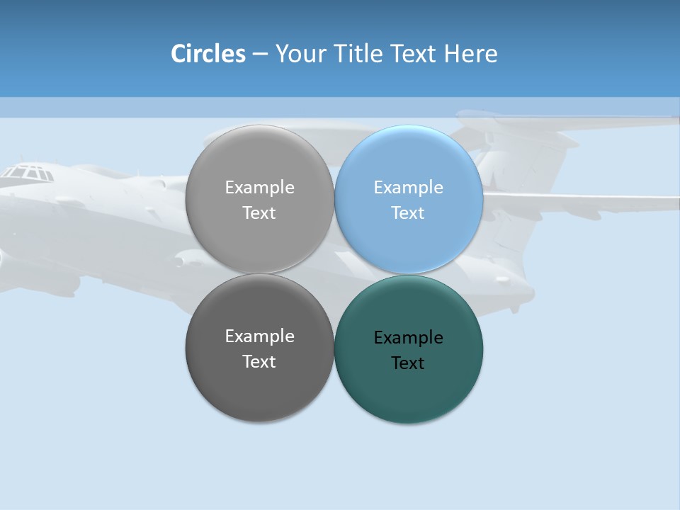 Aircraft Large Plane PowerPoint Template