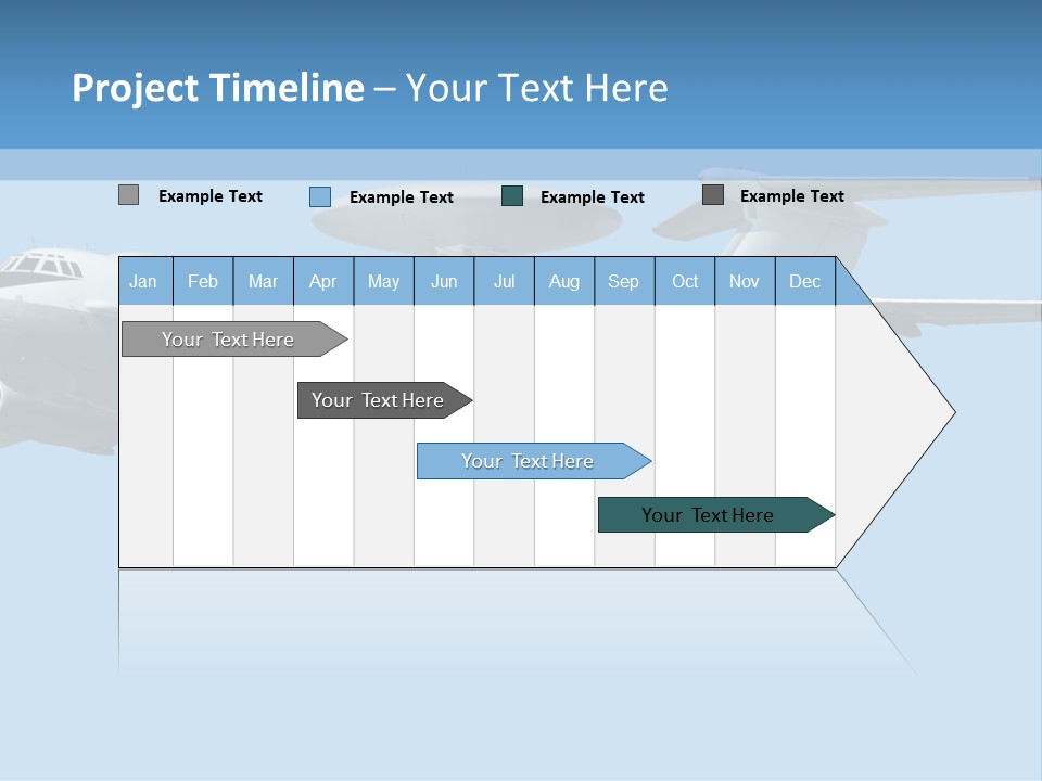 Aircraft Large Plane PowerPoint Template