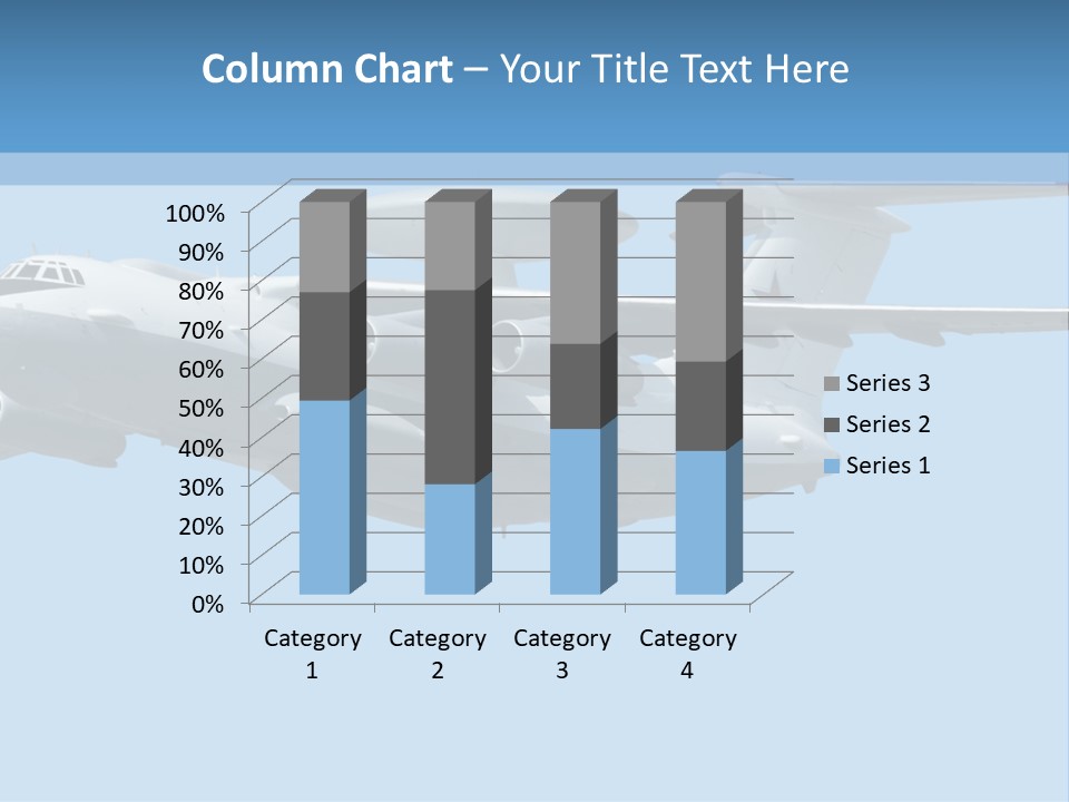 Aircraft Large Plane PowerPoint Template