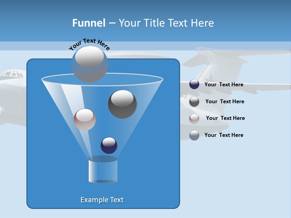 Aircraft Large Plane PowerPoint Template