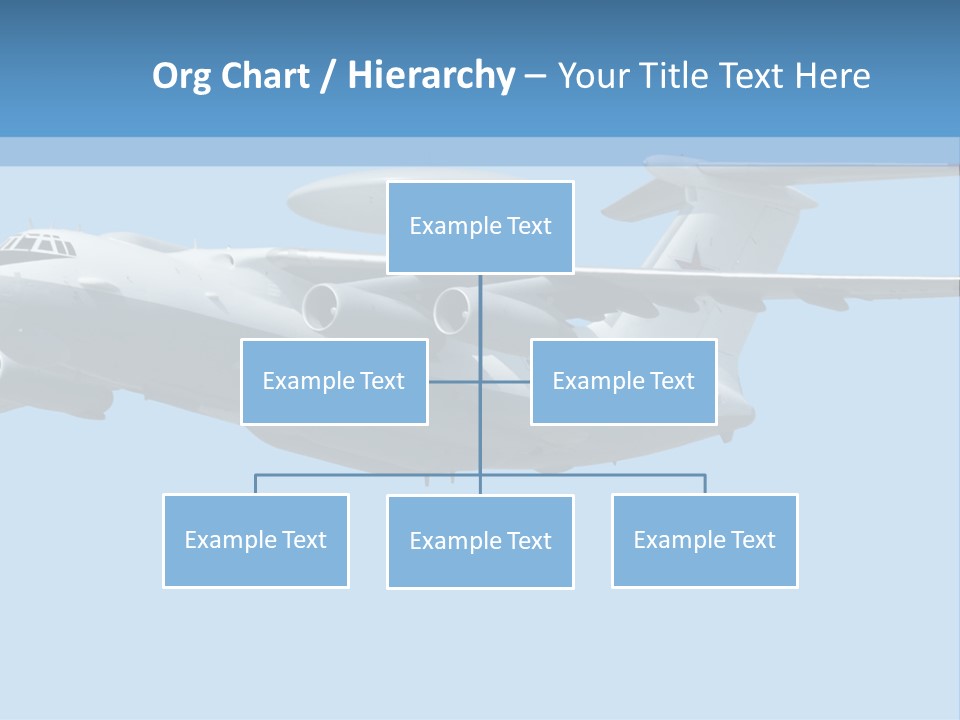 Aircraft Large Plane PowerPoint Template