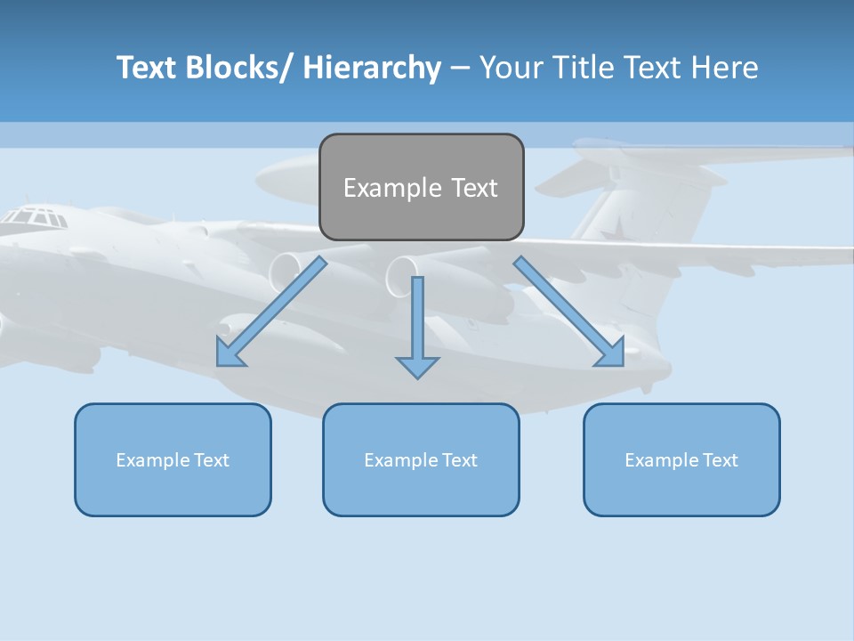 Aircraft Large Plane PowerPoint Template