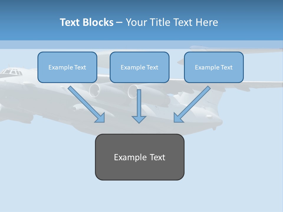 Aircraft Large Plane PowerPoint Template