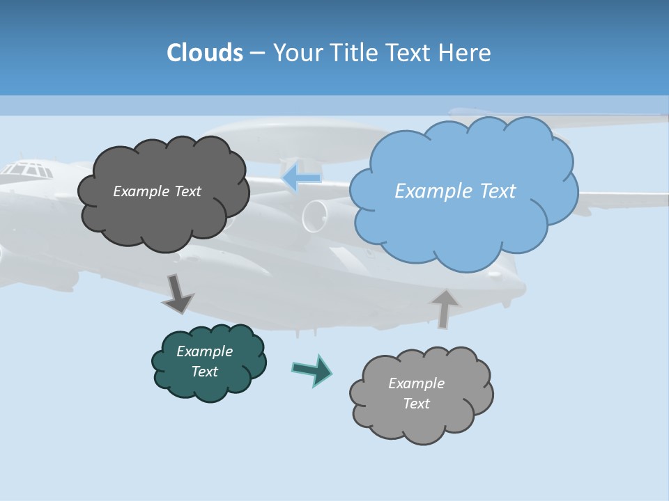 Aircraft Large Plane PowerPoint Template