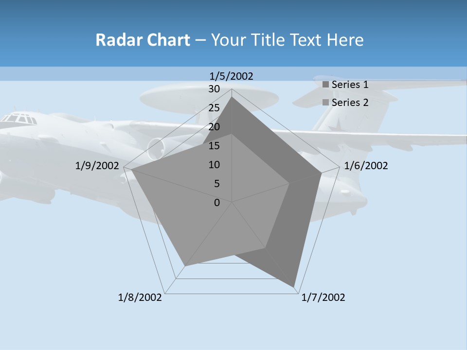 Aircraft Large Plane PowerPoint Template