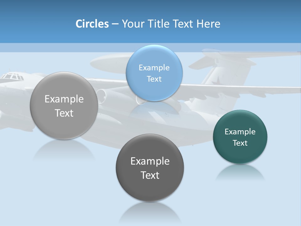 Aircraft Large Plane PowerPoint Template