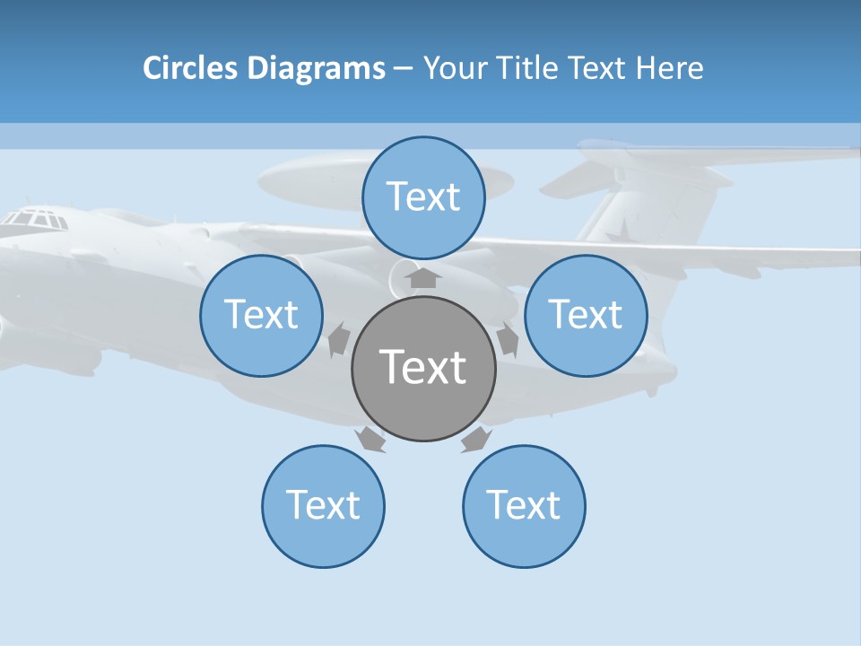 Aircraft Large Plane PowerPoint Template