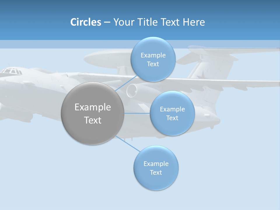 Aircraft Large Plane PowerPoint Template