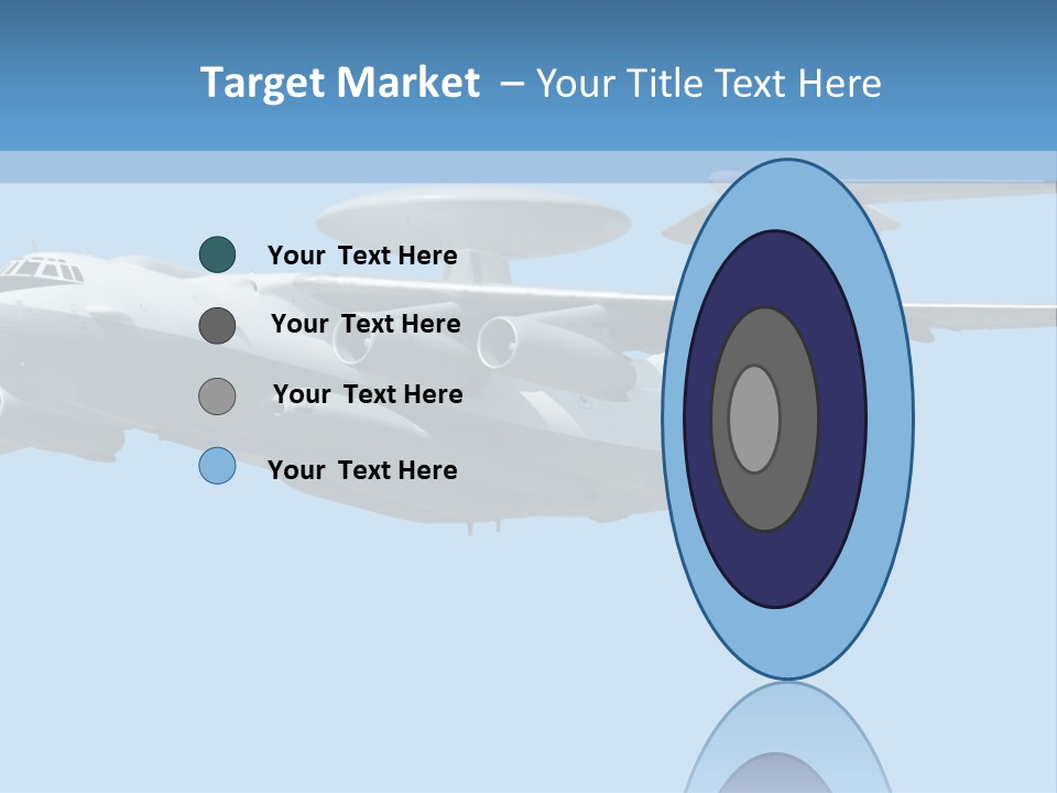 Aircraft Large Plane PowerPoint Template