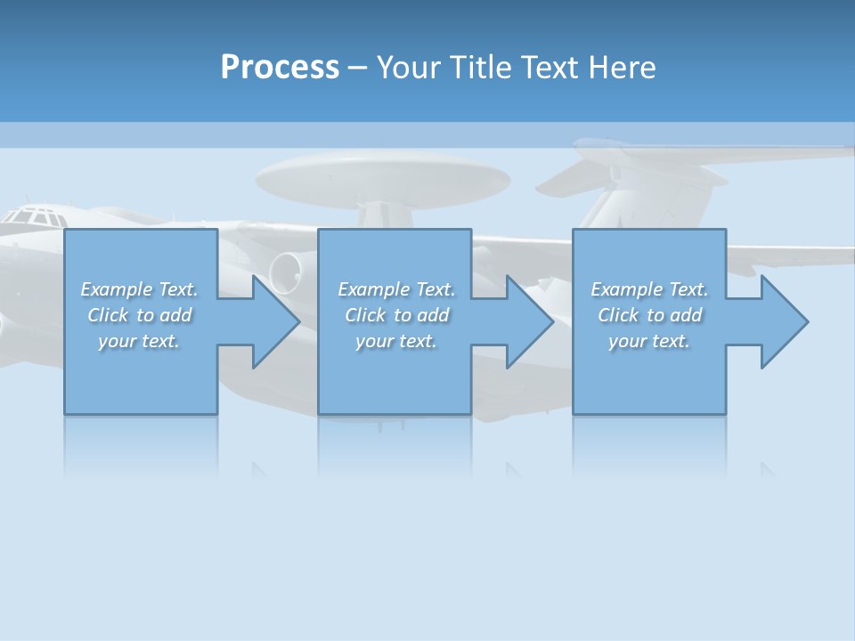 Aircraft Large Plane PowerPoint Template