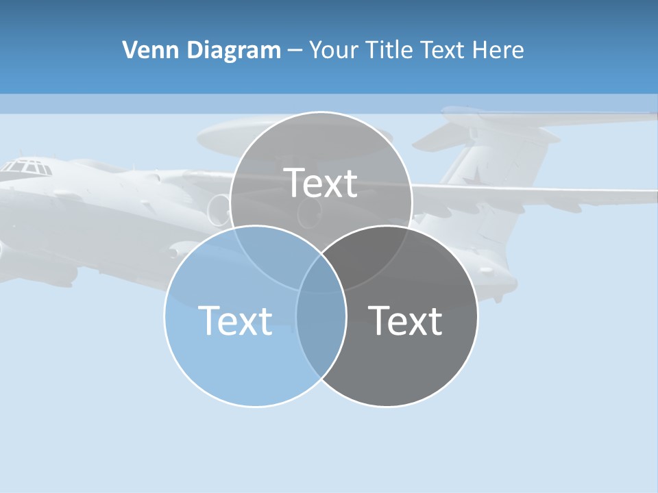 Aircraft Large Plane PowerPoint Template