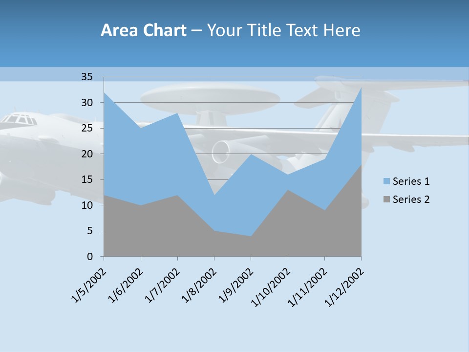 Aircraft Large Plane PowerPoint Template