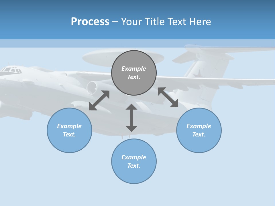 Aircraft Large Plane PowerPoint Template
