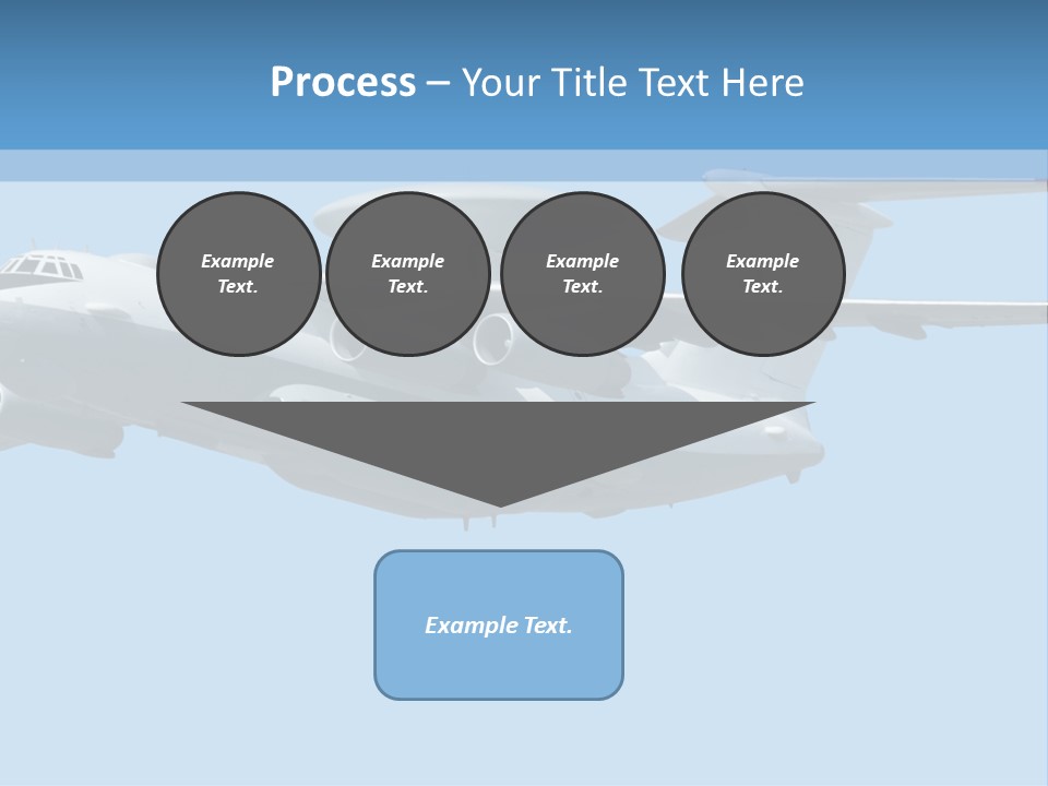 Aircraft Large Plane PowerPoint Template