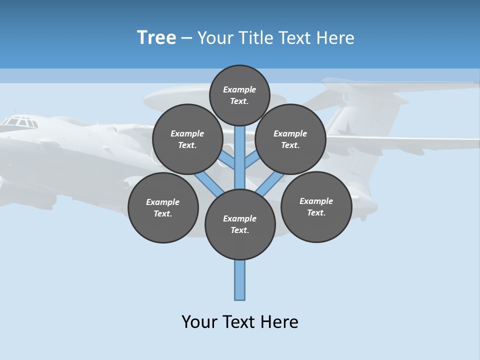 Aircraft Large Plane PowerPoint Template
