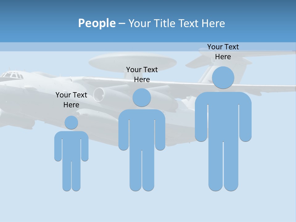 Aircraft Large Plane PowerPoint Template