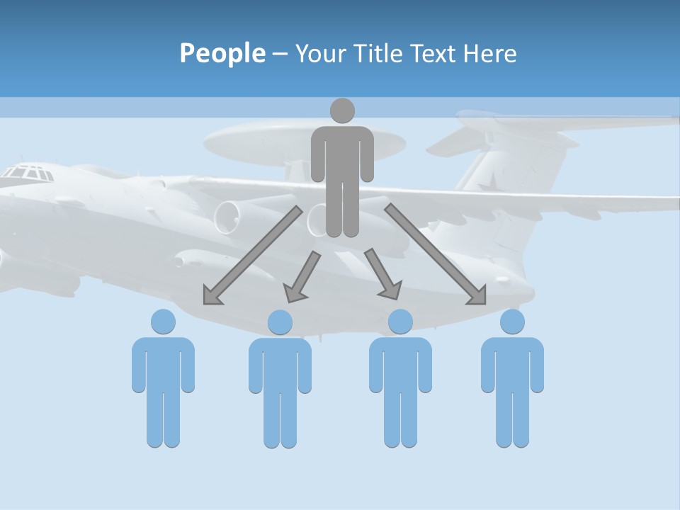 Aircraft Large Plane PowerPoint Template