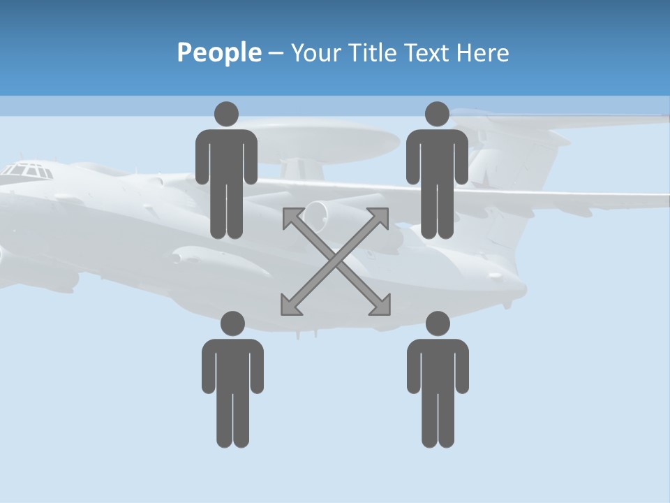 Aircraft Large Plane PowerPoint Template