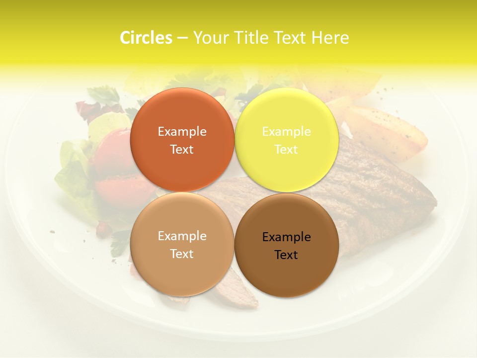 Roasted Beef Horizontal PowerPoint Template