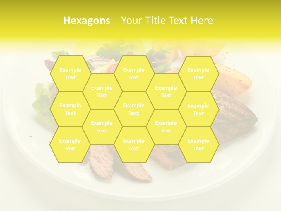 Roasted Beef Horizontal PowerPoint Template