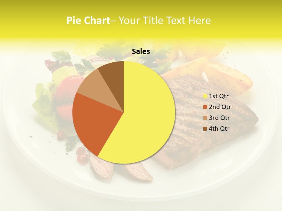 Roasted Beef Horizontal PowerPoint Template