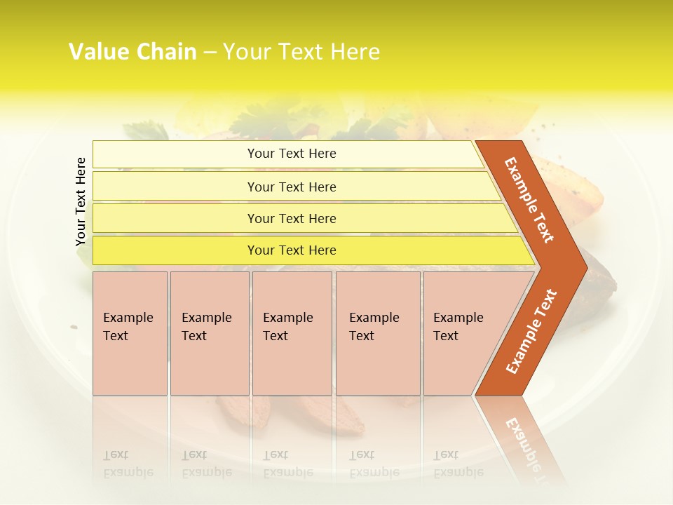Roasted Beef Horizontal PowerPoint Template