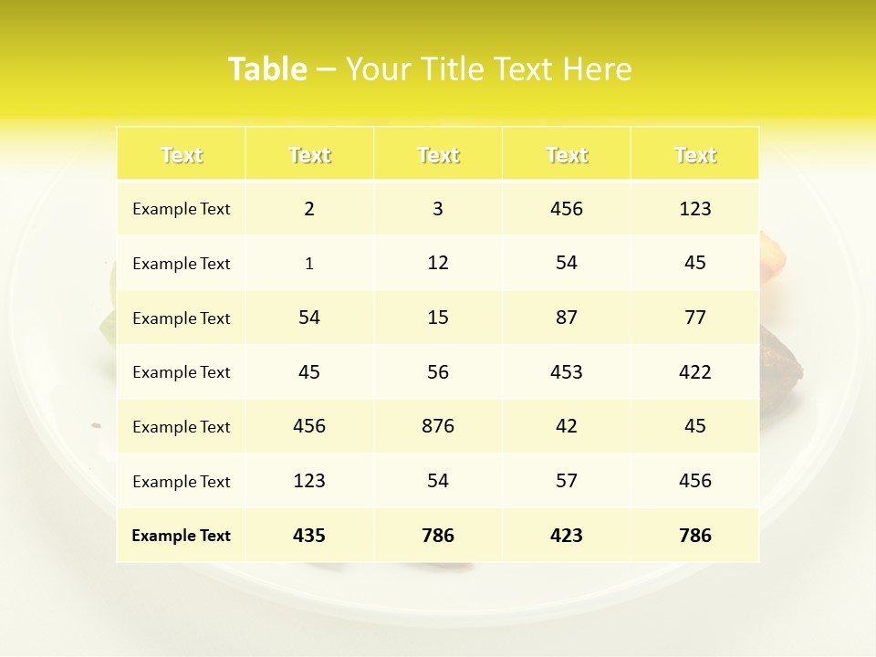 Roasted Beef Horizontal PowerPoint Template