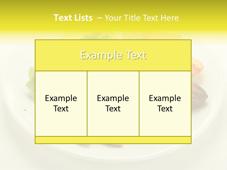 Roasted Beef Horizontal PowerPoint Template