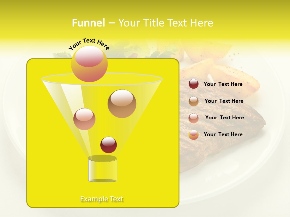 Roasted Beef Horizontal PowerPoint Template