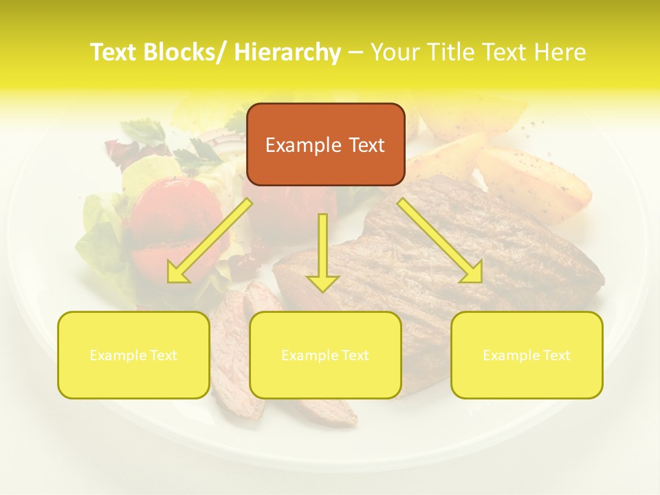 Roasted Beef Horizontal PowerPoint Template