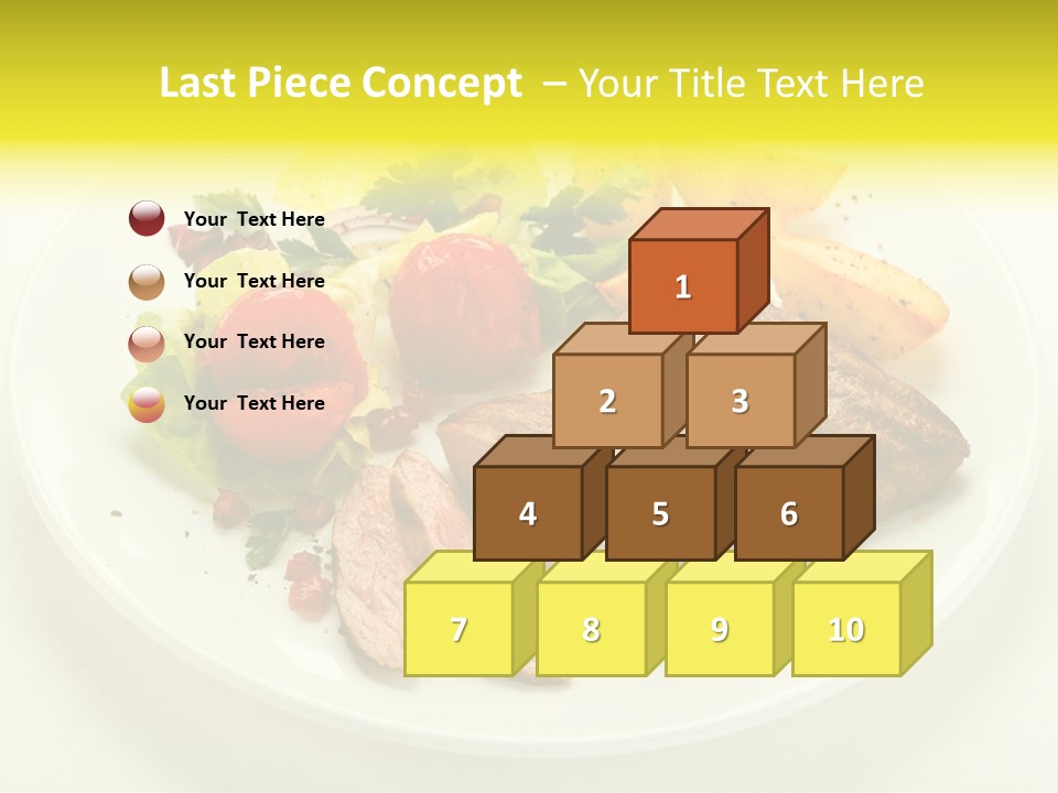 Roasted Beef Horizontal PowerPoint Template