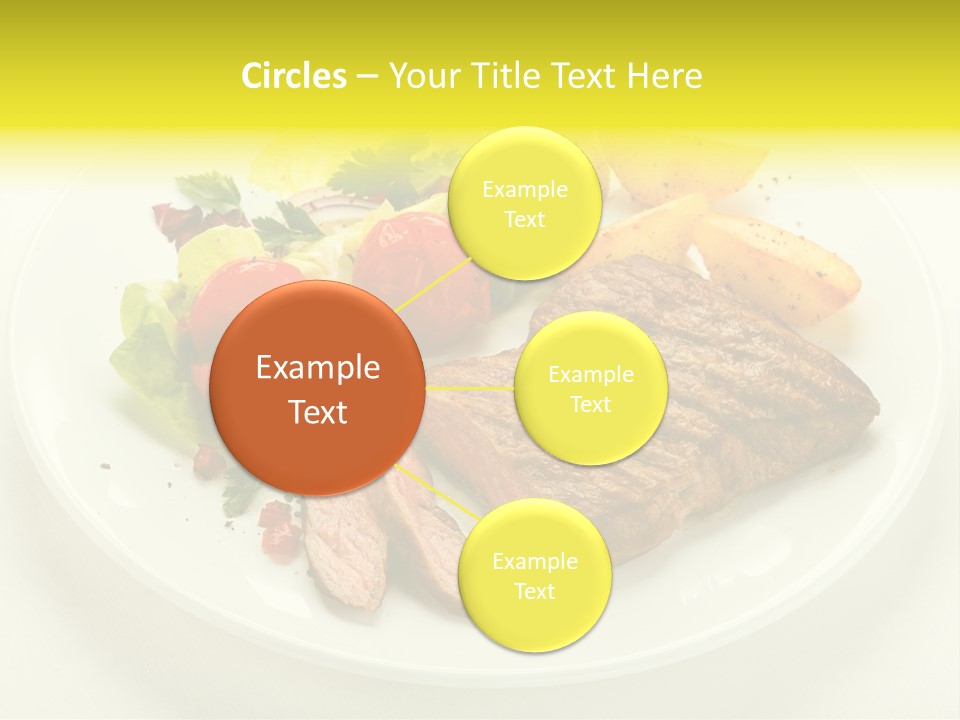 Roasted Beef Horizontal PowerPoint Template