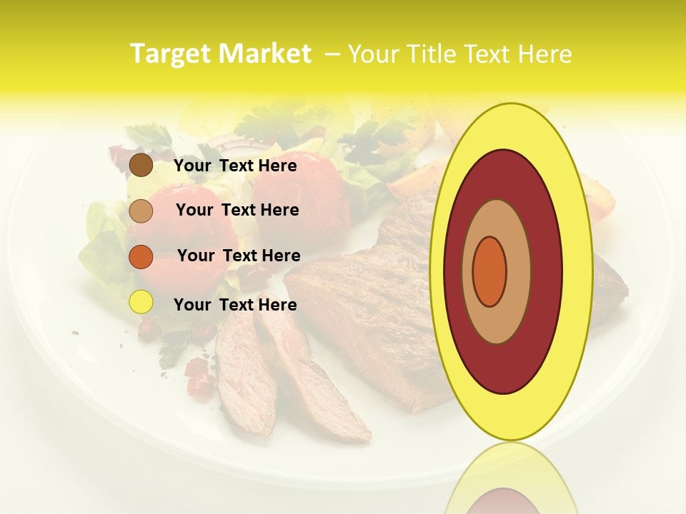 Roasted Beef Horizontal PowerPoint Template