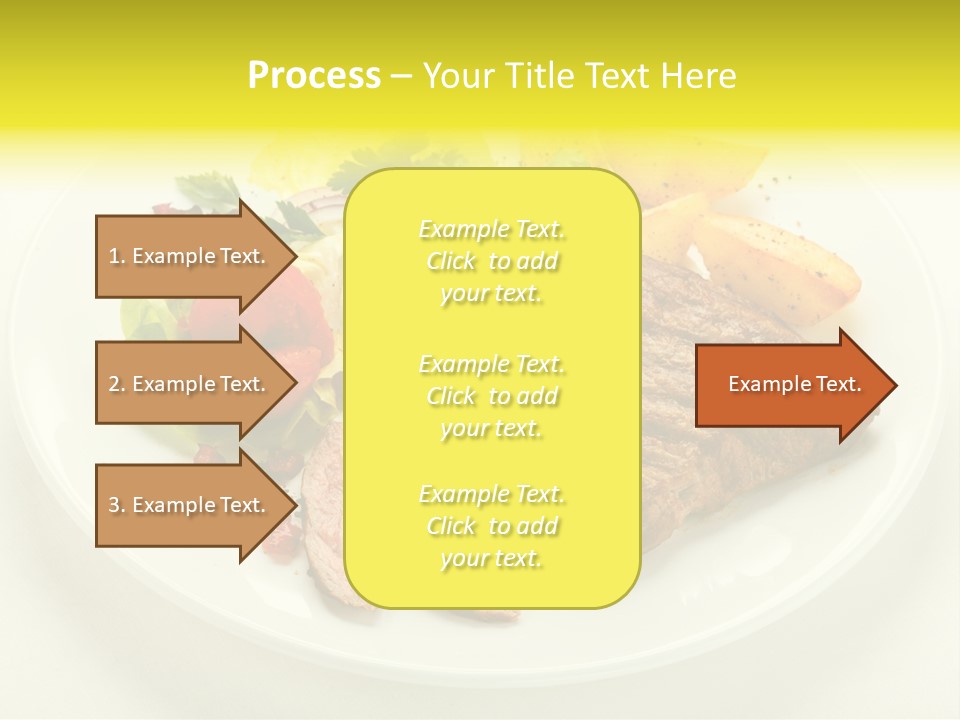 Roasted Beef Horizontal PowerPoint Template