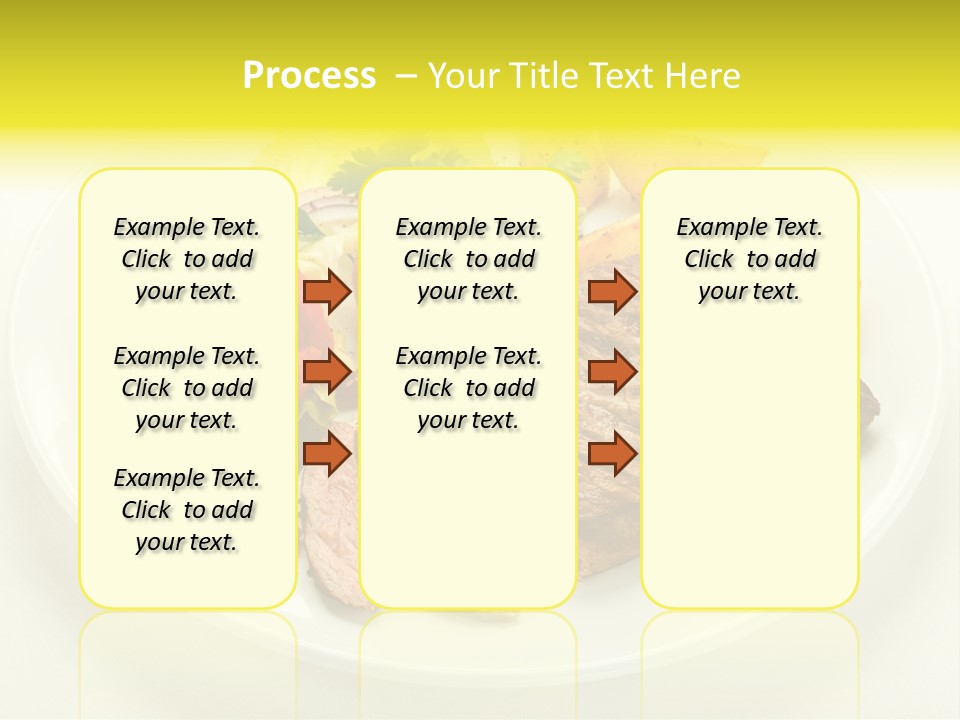 Roasted Beef Horizontal PowerPoint Template