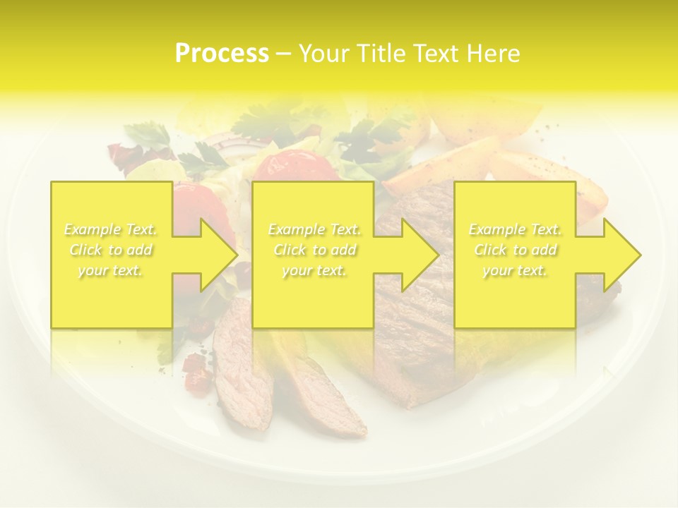 Roasted Beef Horizontal PowerPoint Template