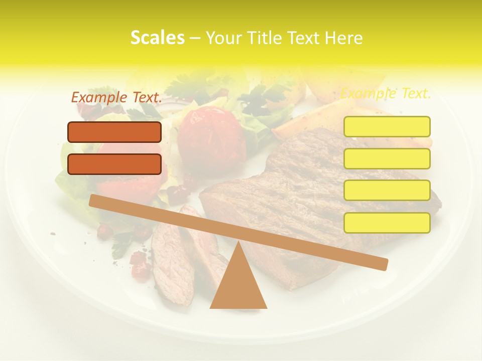 Roasted Beef Horizontal PowerPoint Template