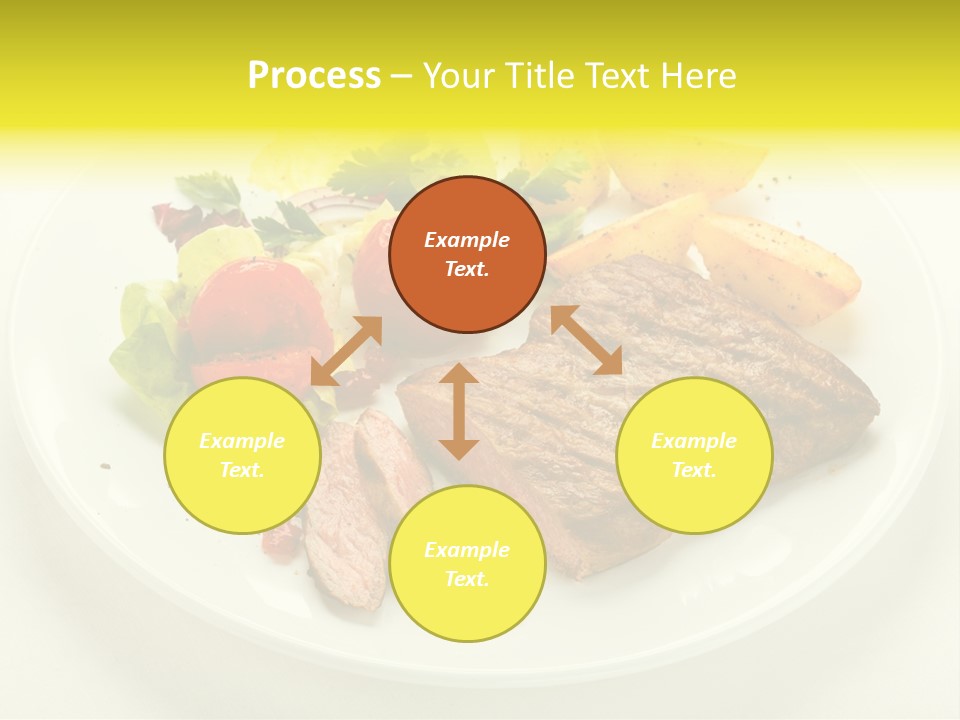 Roasted Beef Horizontal PowerPoint Template