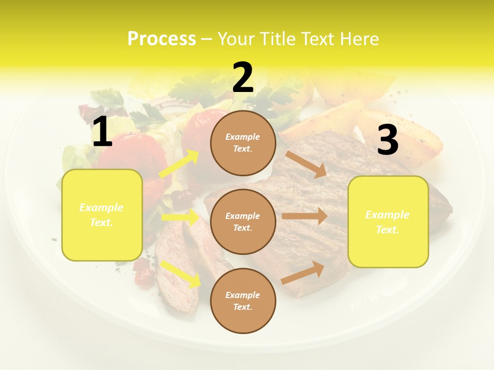Roasted Beef Horizontal PowerPoint Template